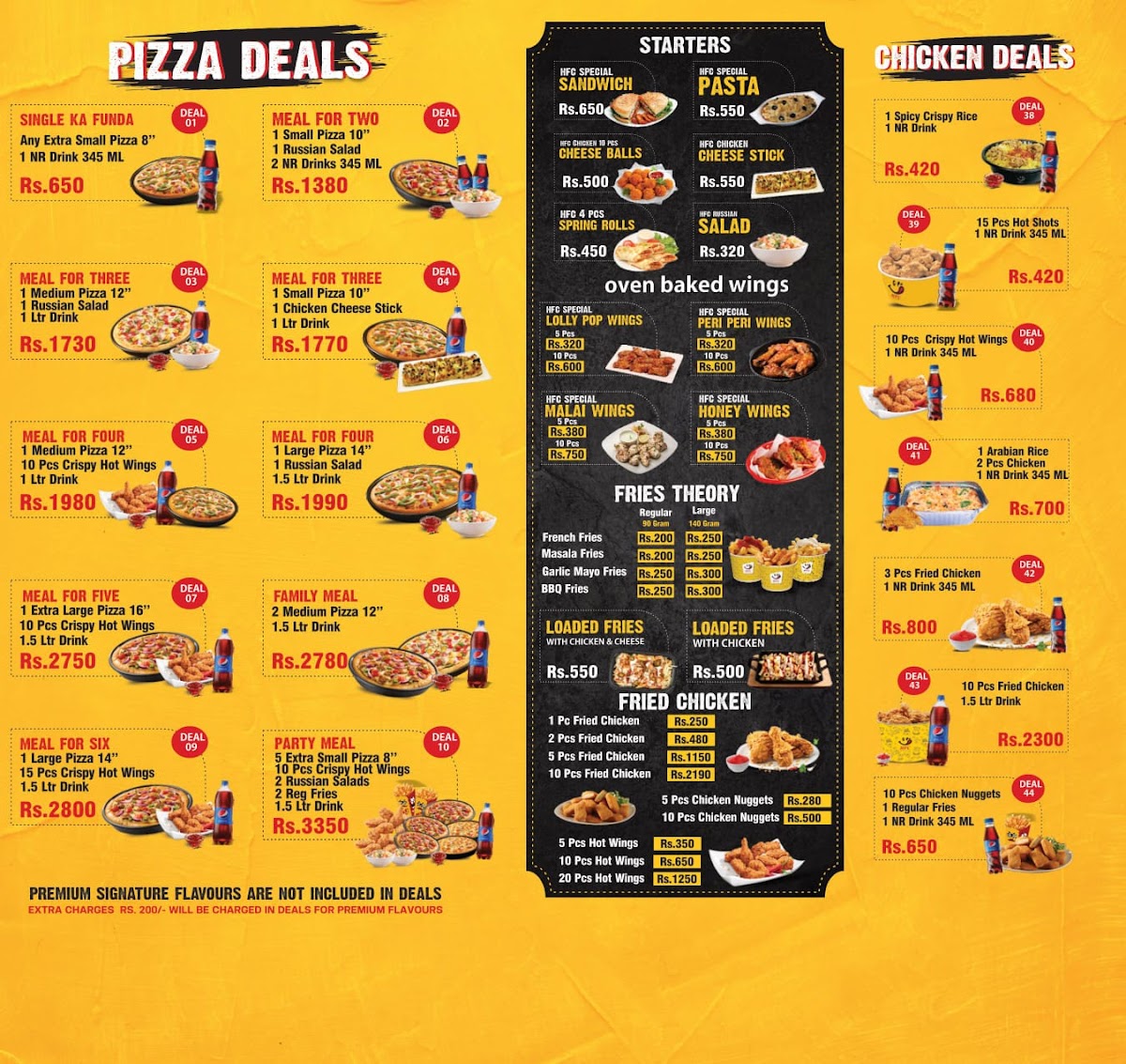 Menu Hfc,alam Chowk,sialkot ایچ ایف سی عالم چوک سیالکوٹ-7